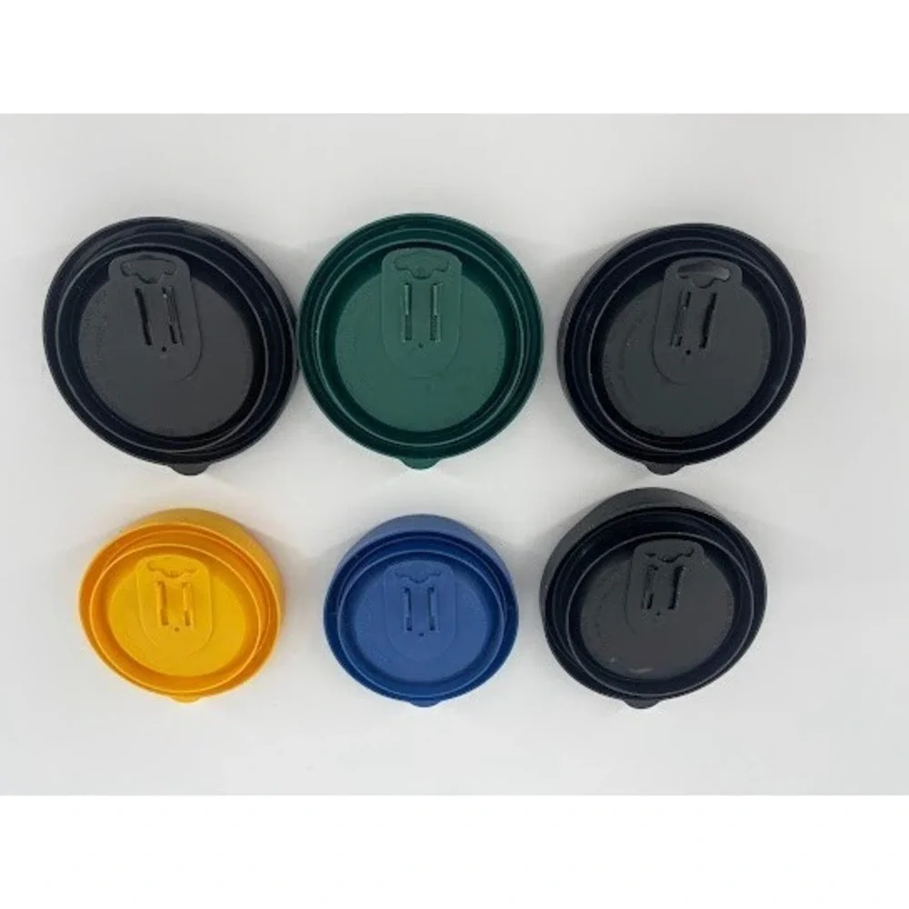 Lot of 6 Replacement Tervis Tumbler Lids  4 - 240z‎ And 2 - 16 Oz